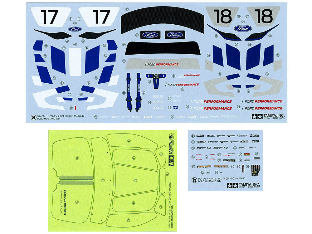 タミヤ 1/24 スポーツカーシリーズ 1/24 フォード マスタング GT4 | タミヤ