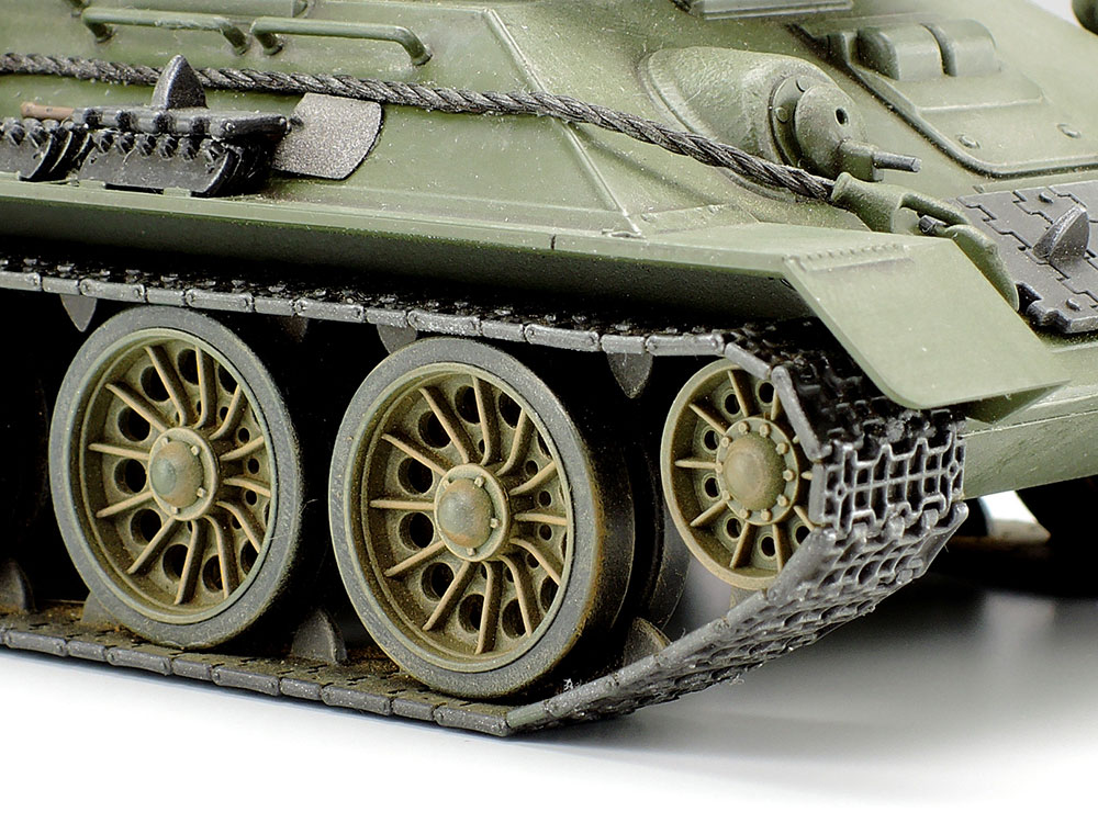 タミヤ スケール限定シリーズ 1/25 ソビエト 中戦車 T-34 TYPE85 ディスプレイ 89569( 未使用品) 