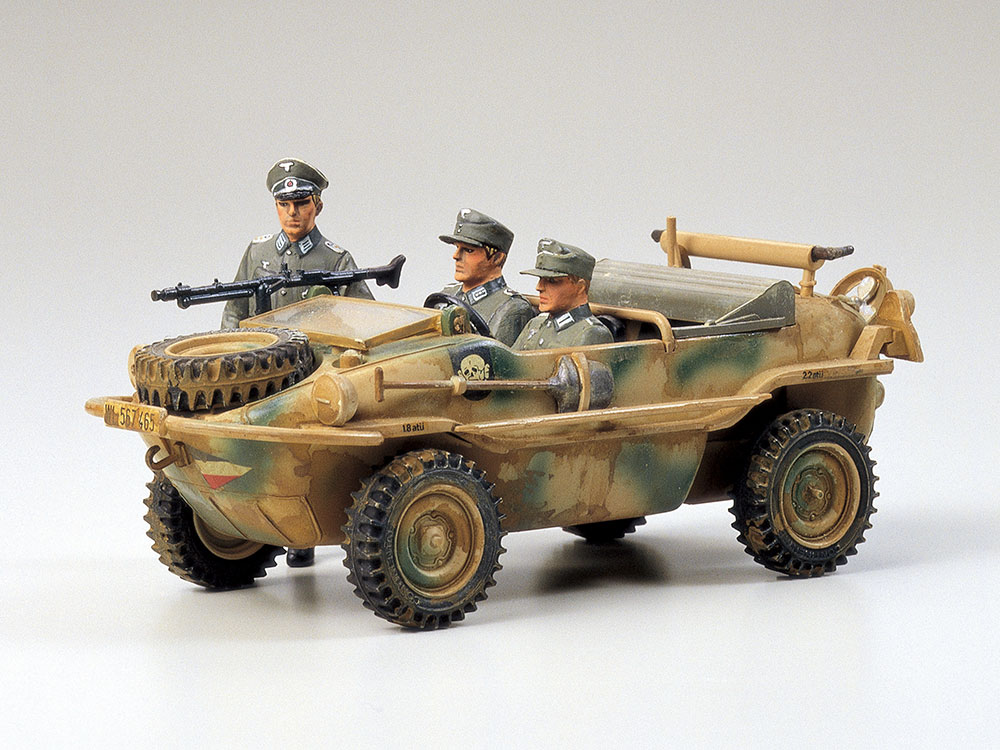 シュビムワーゲン　Schwimmwagen 水陸両用車　ドイツ軍フィギュア