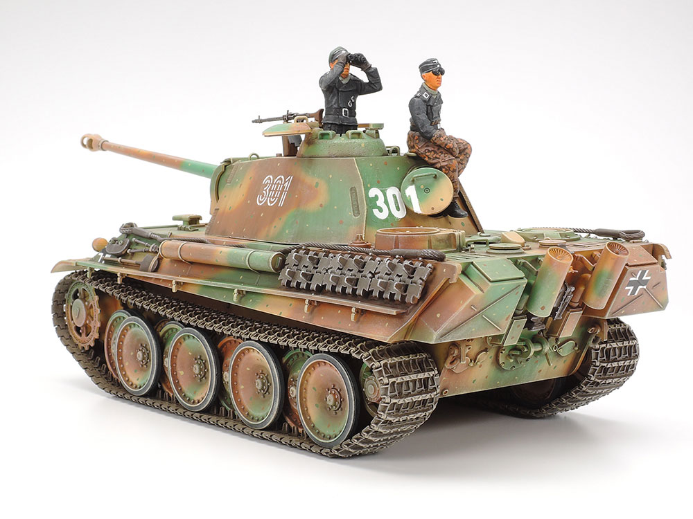 タミヤ 1/35 ミリタリーミニチュアシリーズ ドイツ戦車 パンサーG 初期