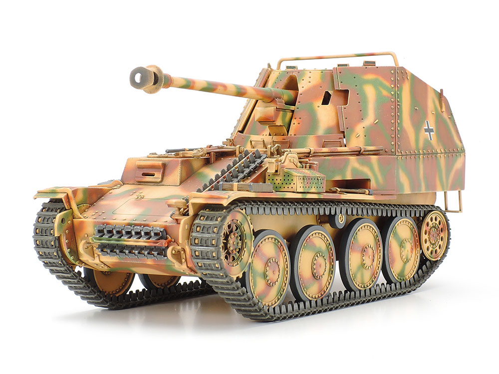 タミヤ 1/35 ミリタリーミニチュアシリーズ ドイツ対戦車自走砲 マーダーIII （7.62cm Pak36搭載型） タミヤ