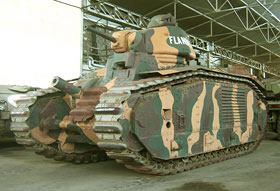 1/35 タミヤ フランス戦車 B1 bis(完成品)
