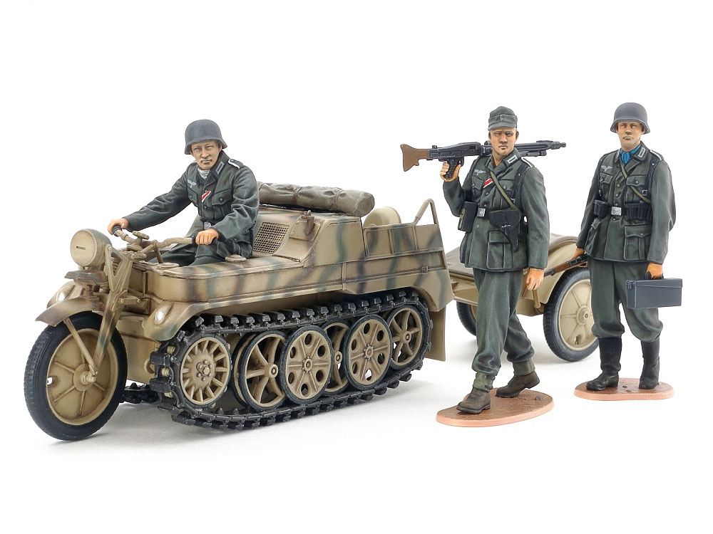 タミヤ 1/35 ミリタリーミニチュアシリーズ ドイツSd.Kfz.2 ケッテン 