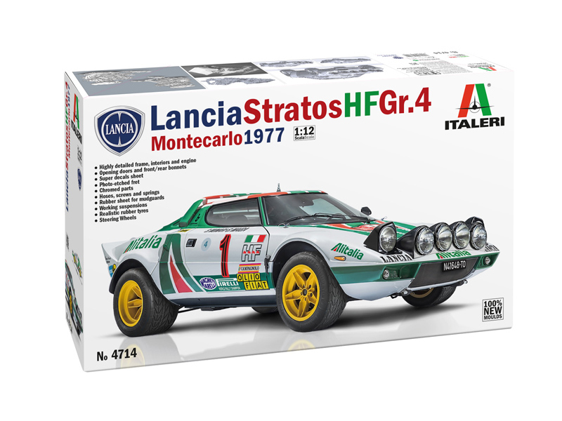 ランチァーストラトス HF モンテカルロタイプ 超高級モデル 1/12