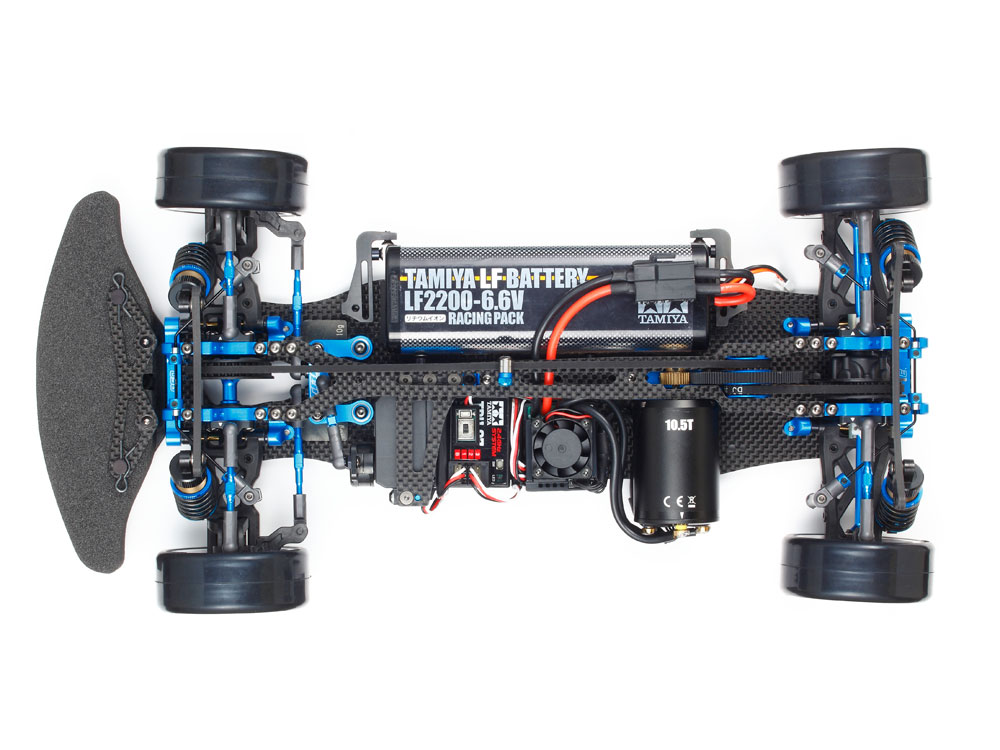 再再販！タミヤ　TRF417X ハイエンドツーリングカー　TRF419 TRF420 も良いけどこちらもまだまだ良く走ります シャーシ