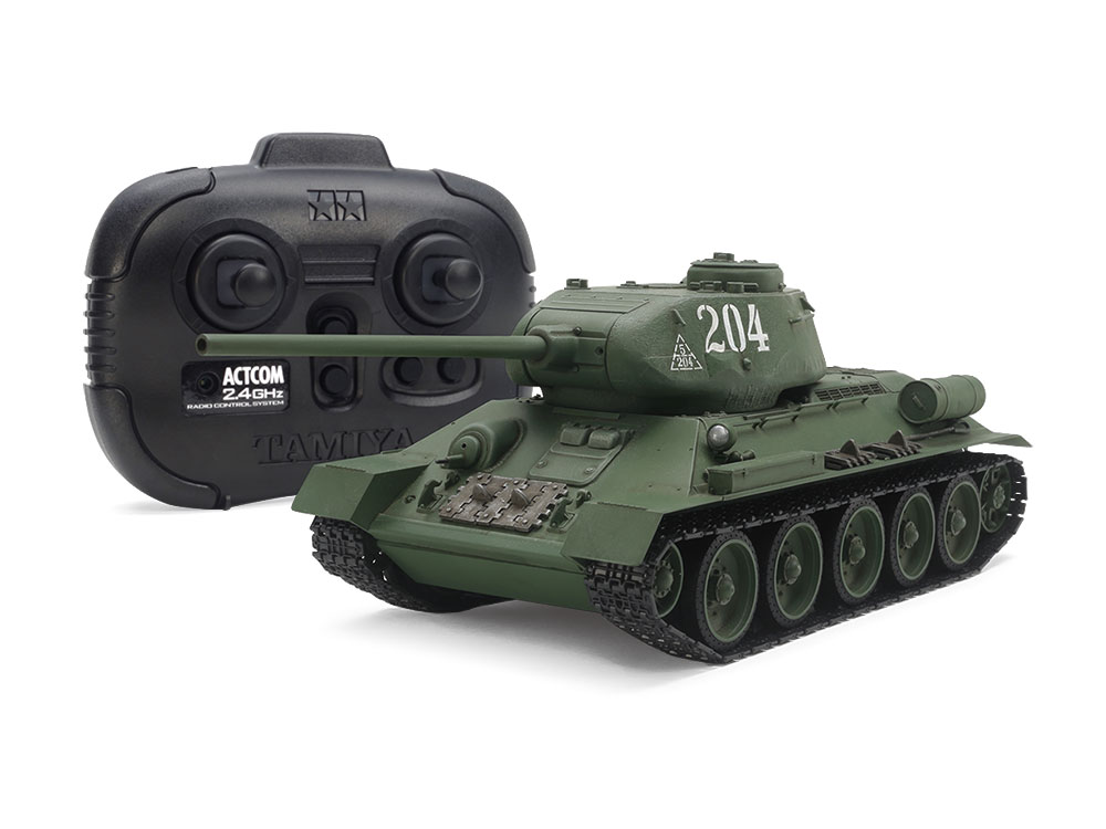 【セール開催中！】 タミヤ　1/35　RC ラジコンタンク T-34-85 TANK 模型/プラモデル