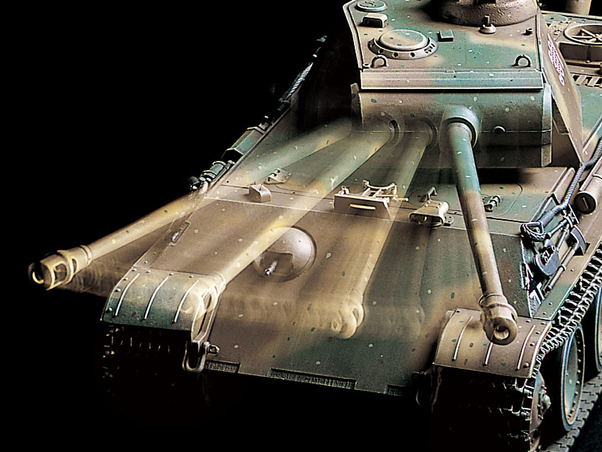 タミヤ 1/35RC ドイツ戦車 パンサーG 後期型 (専用プロポ付き) | タミヤ