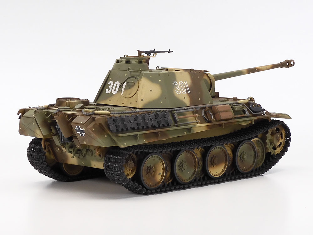 【未組み立】タミヤ 1/35 電動RC タンク ドイツ軍 パンサーG 後期型 / 楽天市場】【中古】タミヤ 1/35 RCタンクシリーズ No.5 ドイツ戦車