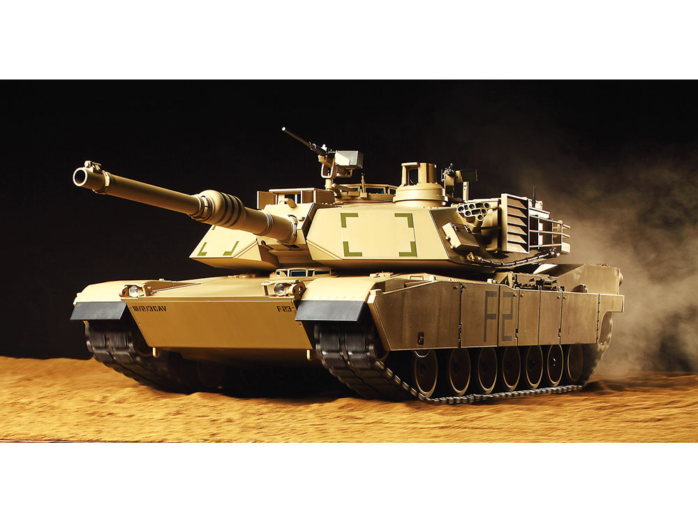 タミヤ 1/16 RCタンクシリーズ アメリカ M1A2 エイブラムス戦車 フルオペレーション(プロポ付) タミヤ