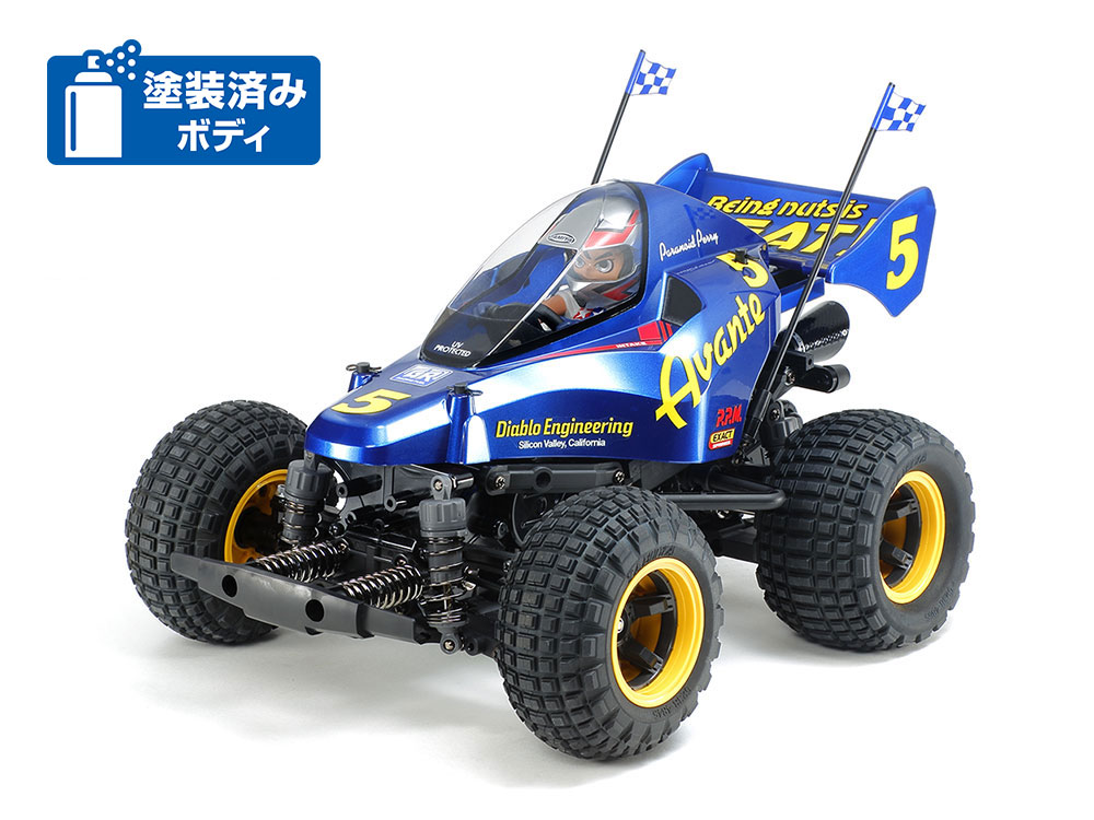 タミヤ 電動rcカーシリーズ 1 10rc コミカル アバンテ Gf 01cbシャーシ タミヤ