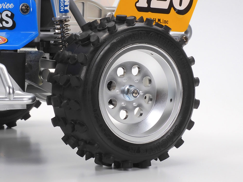 舗 TAMIYA ワイルドワンオフローダー BLOCKHEAD MOTORS クロームメッキ