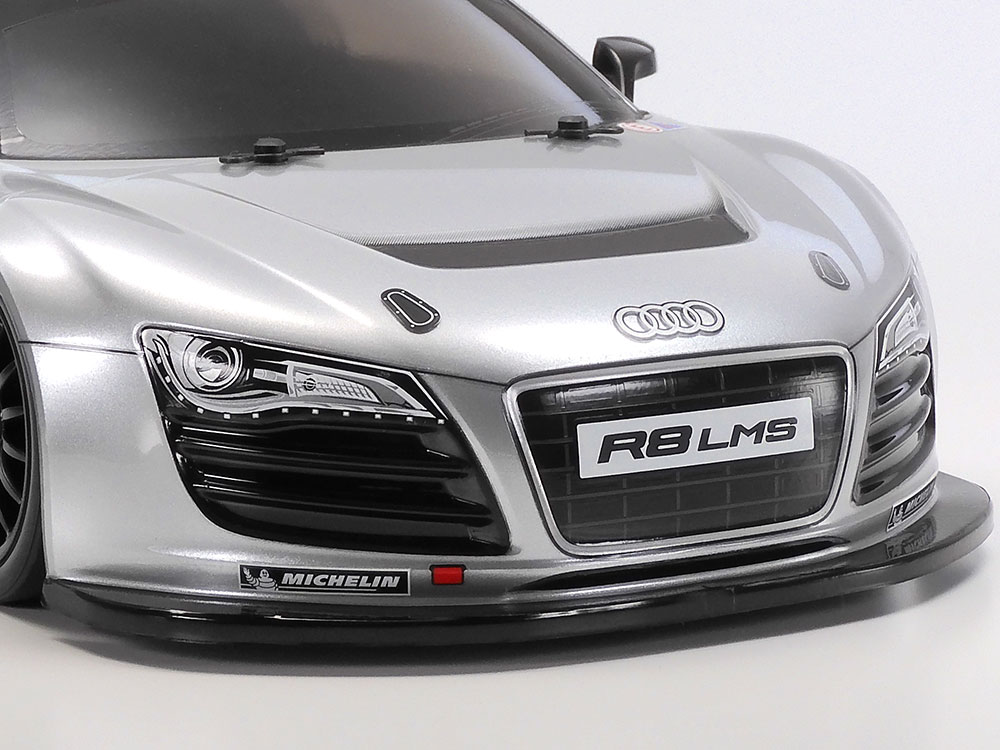 タミヤ 電動RCカーシリーズ 1/10RC アウディ R8 LMS 2008 (TT-02