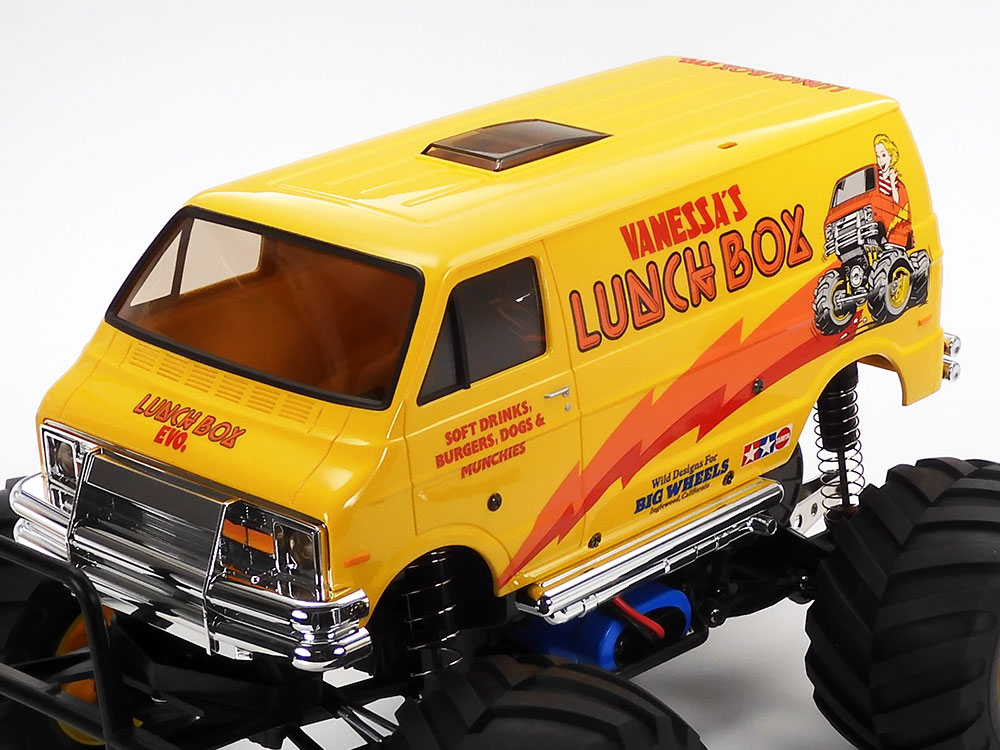 新品未組立 1/12RC ランチボックス タミヤ ラジコン 黄色 ビックタイヤ タミヤ 電動RCカーシリーズ 1/12RC ランチボックスEVO. | タミヤ