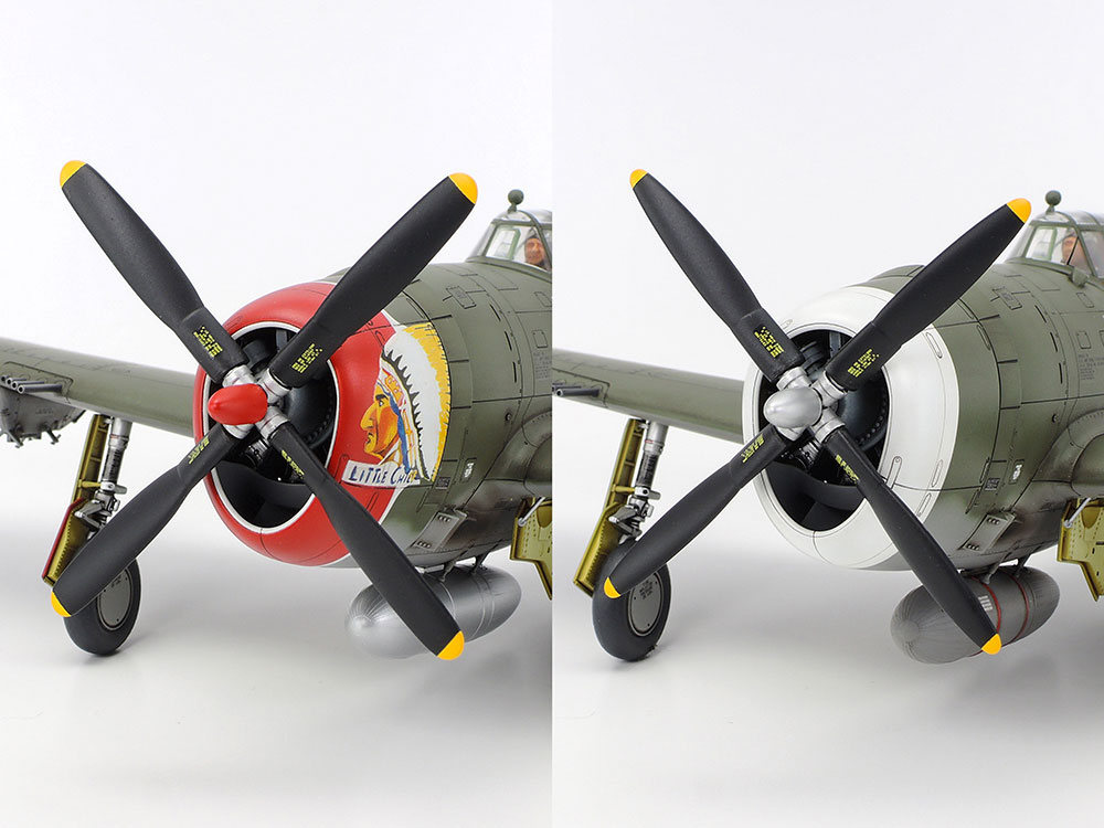 タミヤ 1/48 傑作機シリーズ リパブリック P-47D サンダーボルト