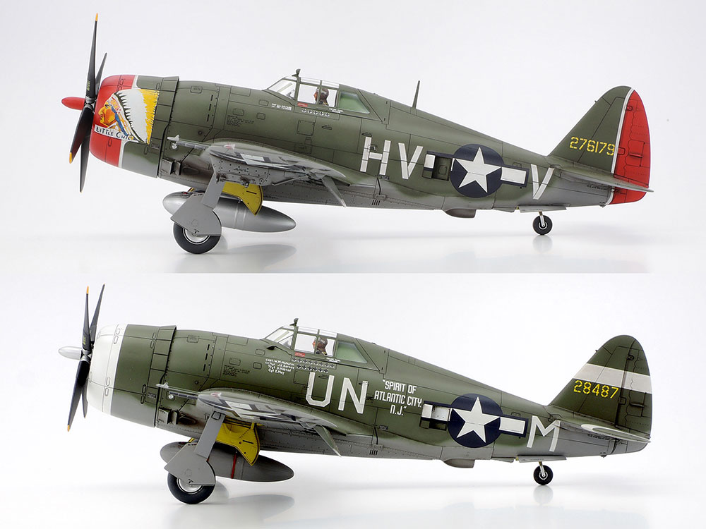 タミヤ 1/48 傑作機シリーズ リパブリック P-47D サンダーボルト“レイザーバック” | タミヤ