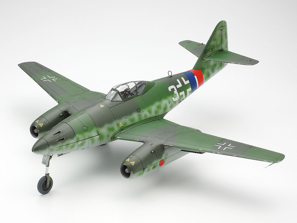 タミヤ 1/48 傑作機シリーズ メッサーシュミット Me262 A-1a | タミヤ