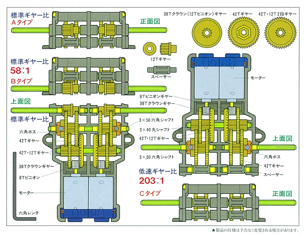 TWIN-MOTOR GEARBOX | TAMIYA