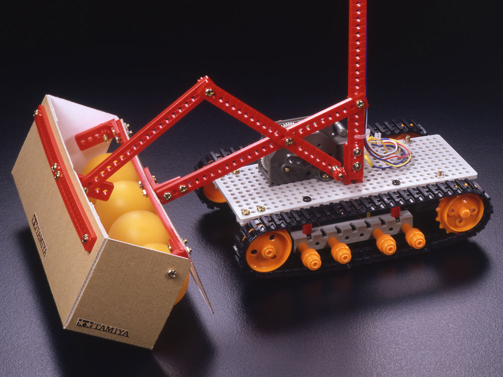 タミヤ 楽しい工作シリーズ リモコンロボット製作セット(クローラータイプ) | タミヤ