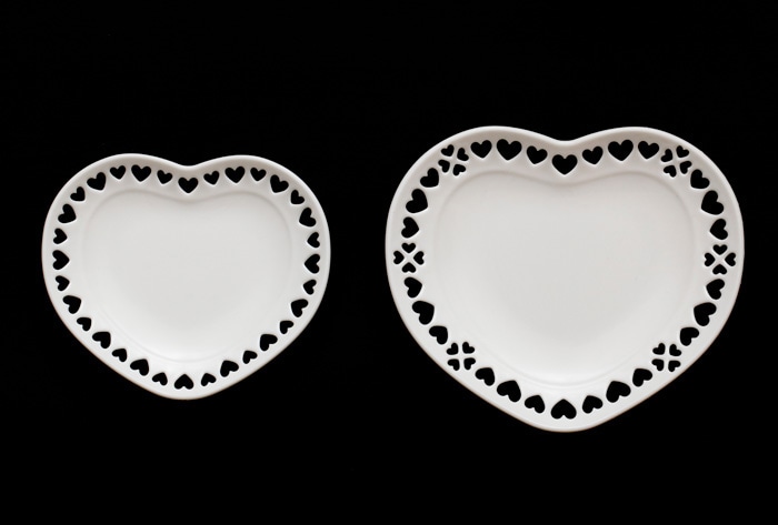 タミヤデコレーションシリーズ ミニチュア食器 ハートのお皿（透明・70ミリ） | タミヤ