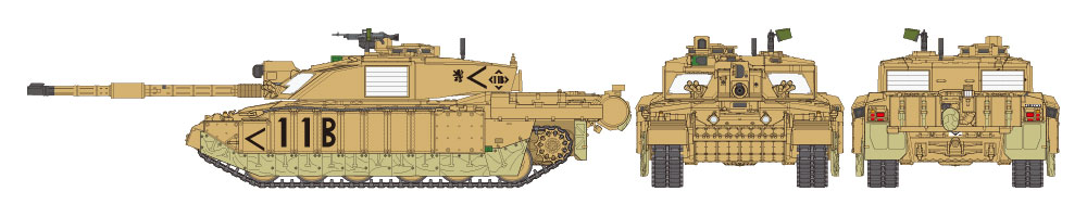 タミヤ 1/48 イギリス主力戦車 チャレンジャー2 イラク戦仕様 | タミヤ