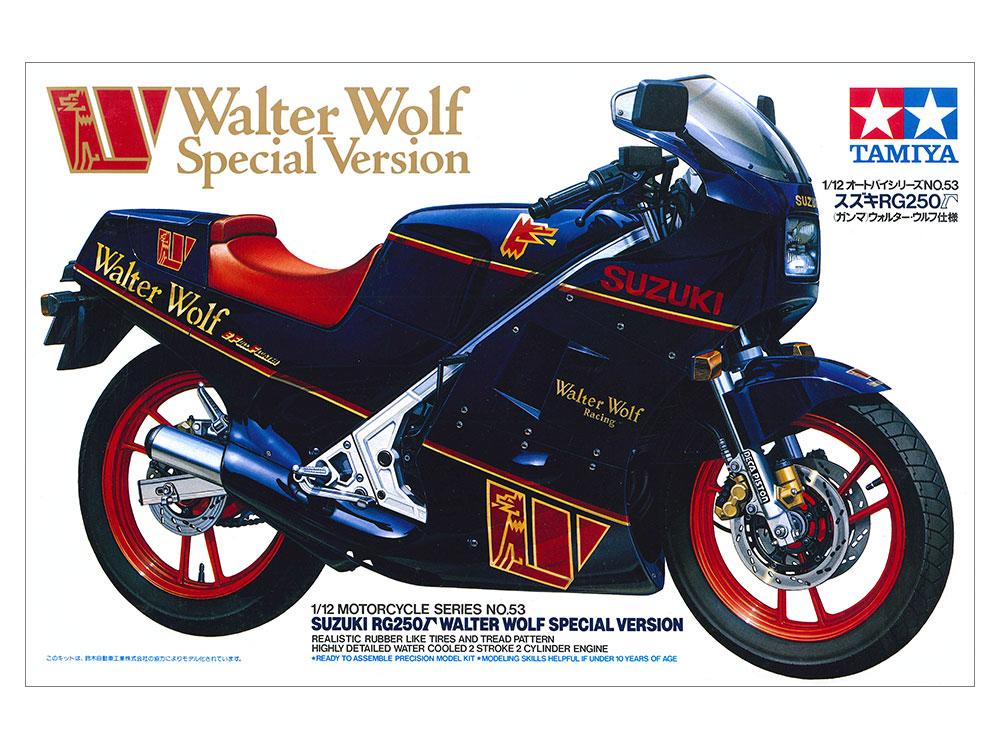 タミヤ 1/12 オートバイシリーズ スズキ RG250Γ ウォルター タミヤ 1/12 オートバイシリーズ スズキ RG250Γ ウォルター