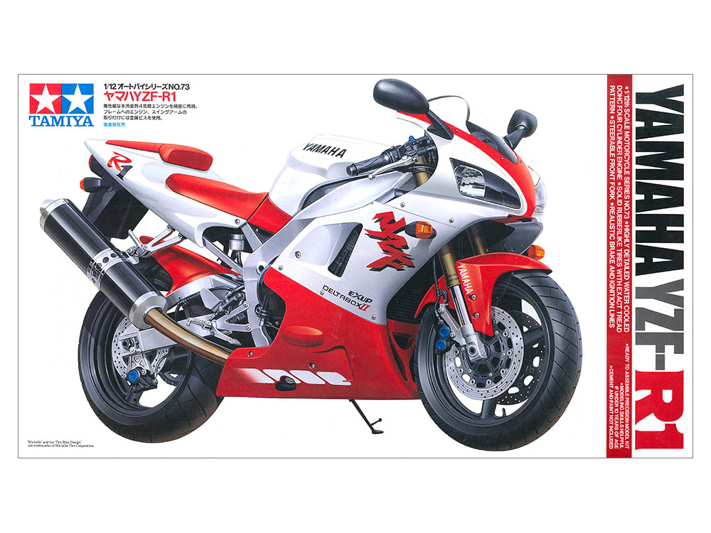 タミヤ 1/12 オートバイシリーズ ヤマハ YZF-R1 | タミヤ