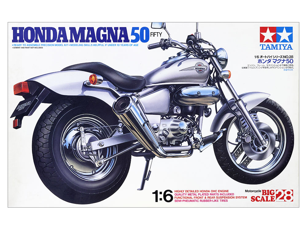 [ジャンク品］TAMIYA タミヤ　マグナ50 バイク タミヤ 1/6 オートバイシリーズ ホンダ マグナ 50 | タミヤ