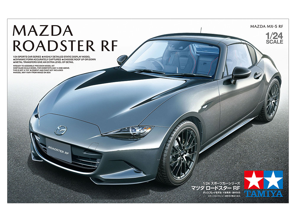 １：２４　マツダロードスターＲＦ　ＭＡＺＤＡ　ＭＸ－５　ＲＦ　スポーツカーシリーズ　タミヤ　Ｃ　２０１９