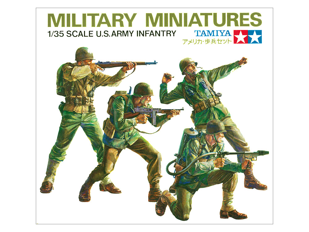 タミヤ 1/35 ミリタリーミニチュアシリーズ アメリカ歩兵セット | タミヤ