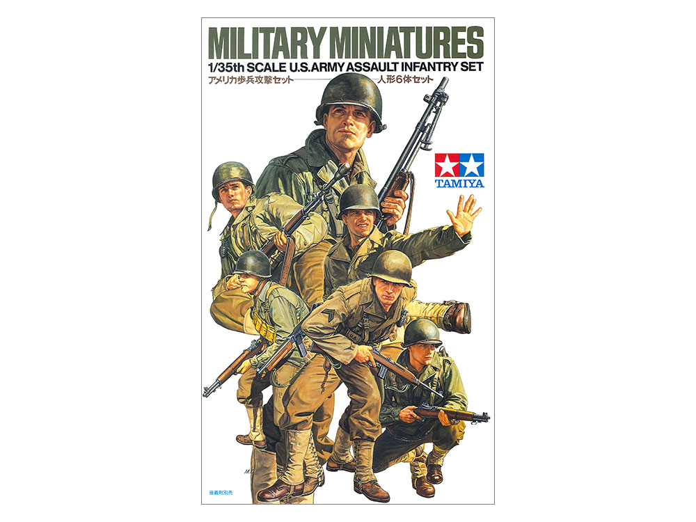 タミヤ 1/35 ミリタリーミニチュアシリーズ アメリカ歩兵 攻撃セット 