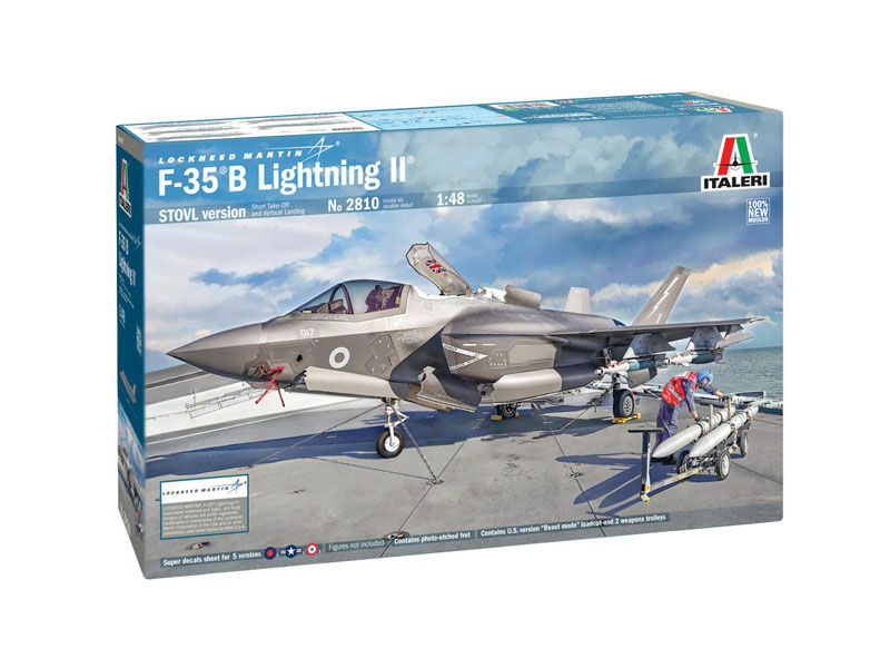 イタレリ 2810 1/48 F-35B ライトニングII ※イタレリ100％完全新規設計-