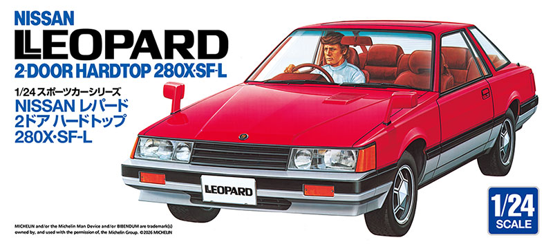1/24 SCALE NISSAN LEOPARD 2-DOOR HARDTOP 280X�SF-L