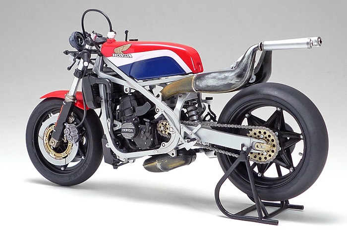 タミヤ1/12 オートバイプラモデル 完成品 Honda NS500'84-