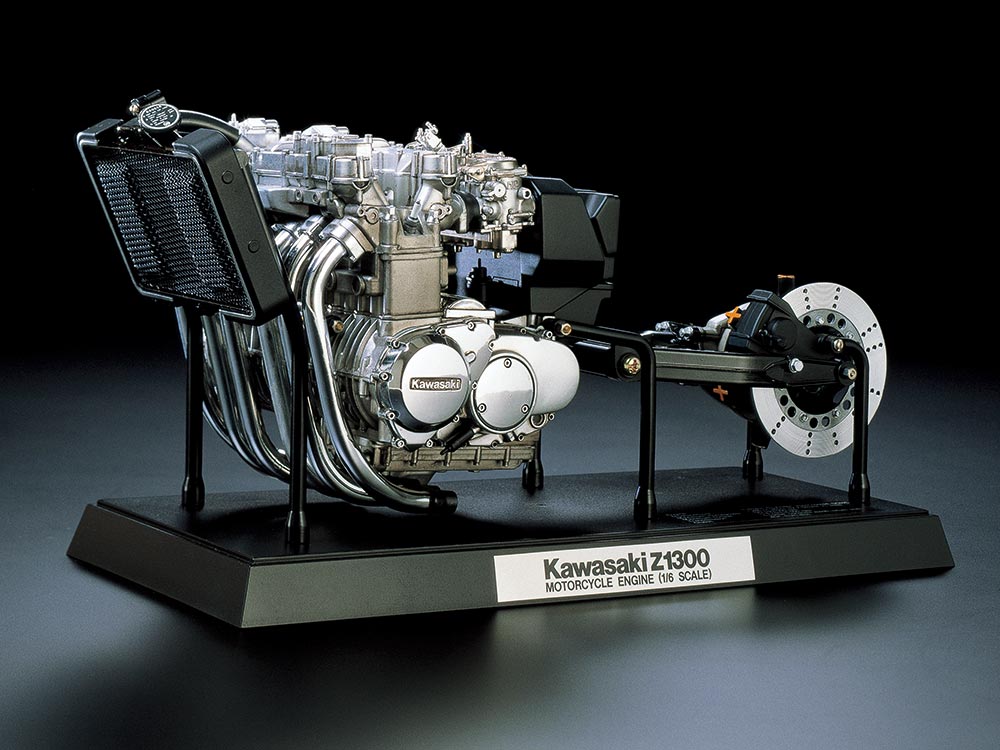 タミヤ 1/6 Kawasaki Z1300 エンジン MOTORCYCLE ENGINE - プラモデル