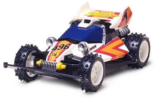 売り半額TAMIYA タミヤ 1\\32 レーサーミニ四駆 ダッシュ1号 皇帝(エンペラー) ダッシュ四駆郎 ミニ四駆 レトロ おもちゃ 未組み立て 長期保管 ミニ四駆