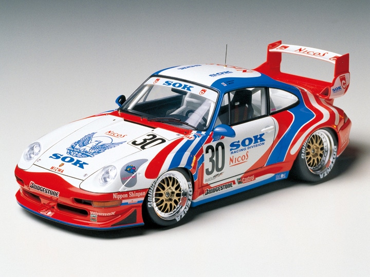 タミヤ ポルシェ911 GT2 1/24 プラモデル 完成品