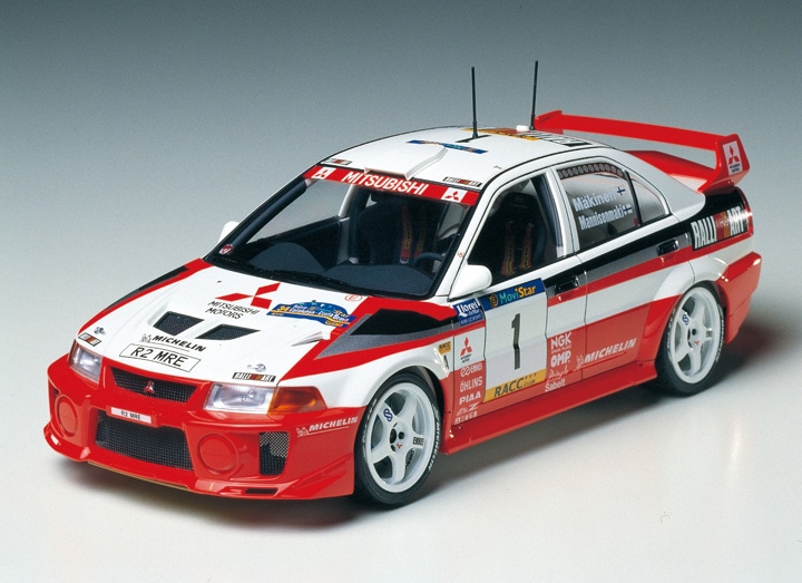 タミヤ 1/24 スポーツカーシリーズ 三菱ランサーエボリューションV WRC