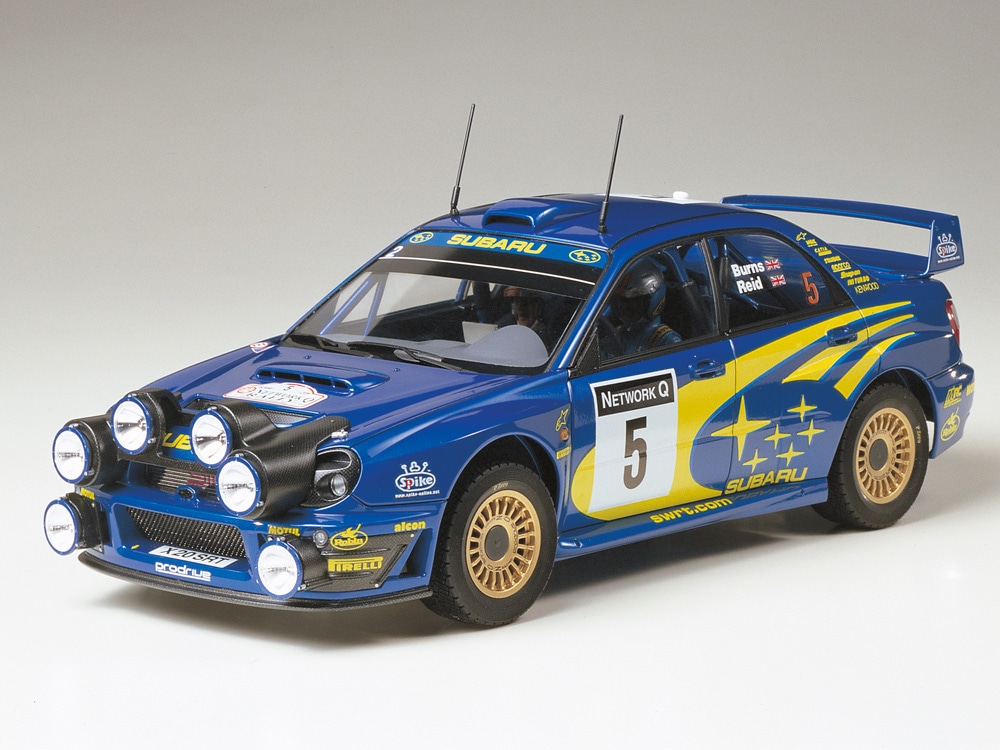タミヤ 1/24 スポーツカーシリーズ スバル インプレッサ WRC 2001
