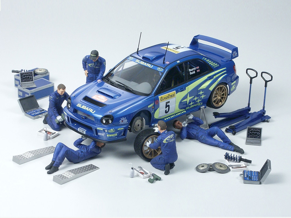 タミヤ 1/24 スポーツカーシリーズ ラリーメカニック セット | タミヤ