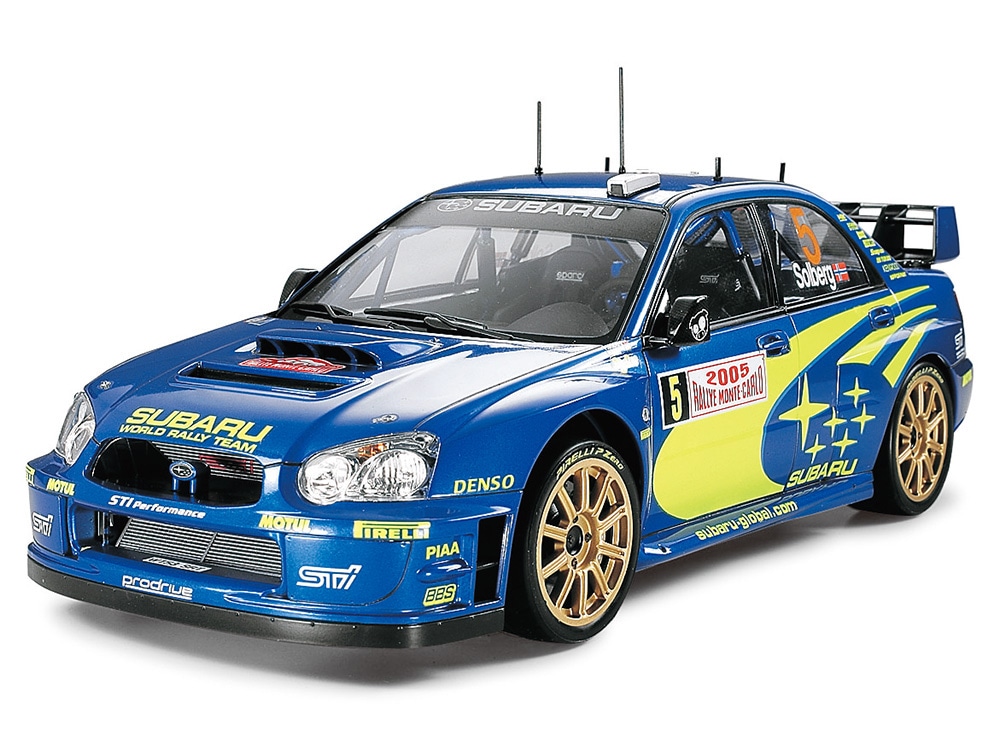 BR>タミヤ 1 10 SUBARU インプレッサ WRC モンテカルロ'07 塗装済み