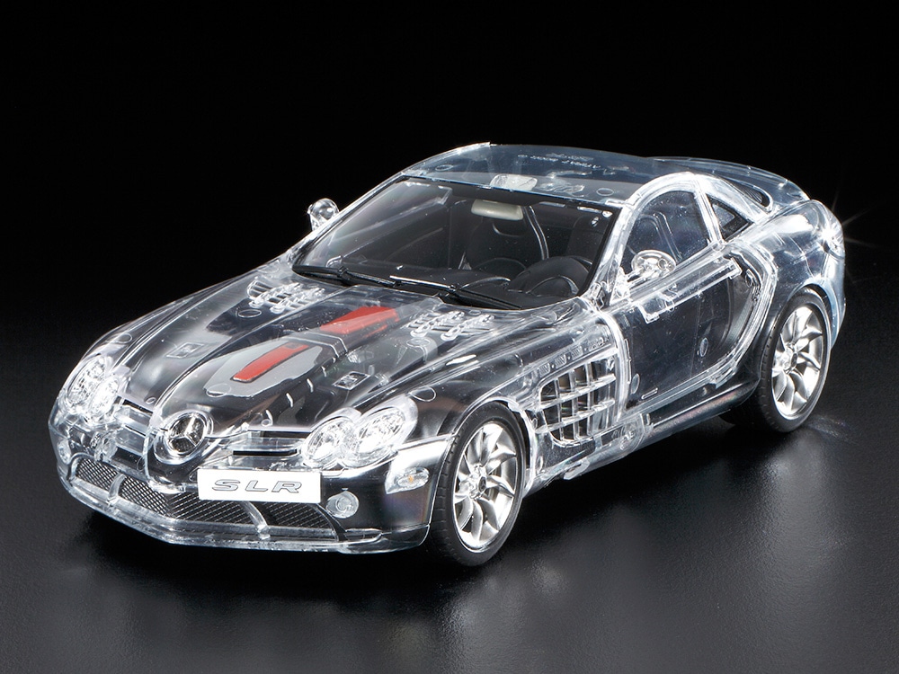 【日本で買】1/24 タミヤ　メルセデス・ベンツ SLR マクラーレン　（塗装済み完成品） 完成品