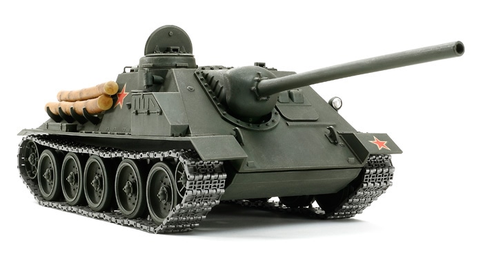 タミヤ 1/25 戦車シリーズ ソビエト襲撃砲戦車 SU-100 ジューコフ | タミヤ