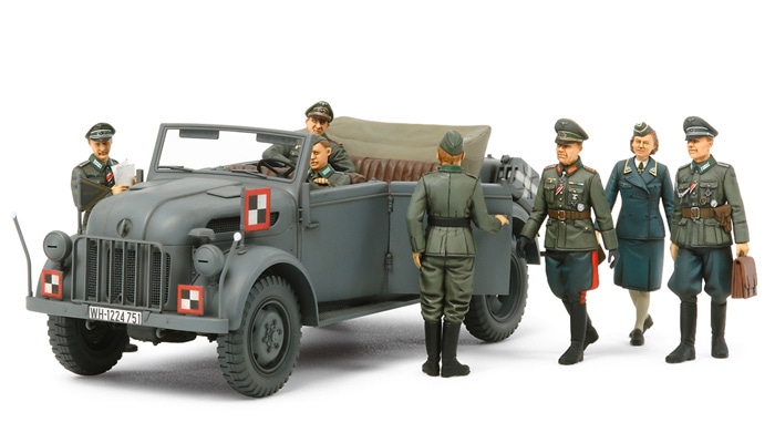 タミヤ スケール限定商品 1/35 ドイツ大型指揮官車 コマンドワーゲン