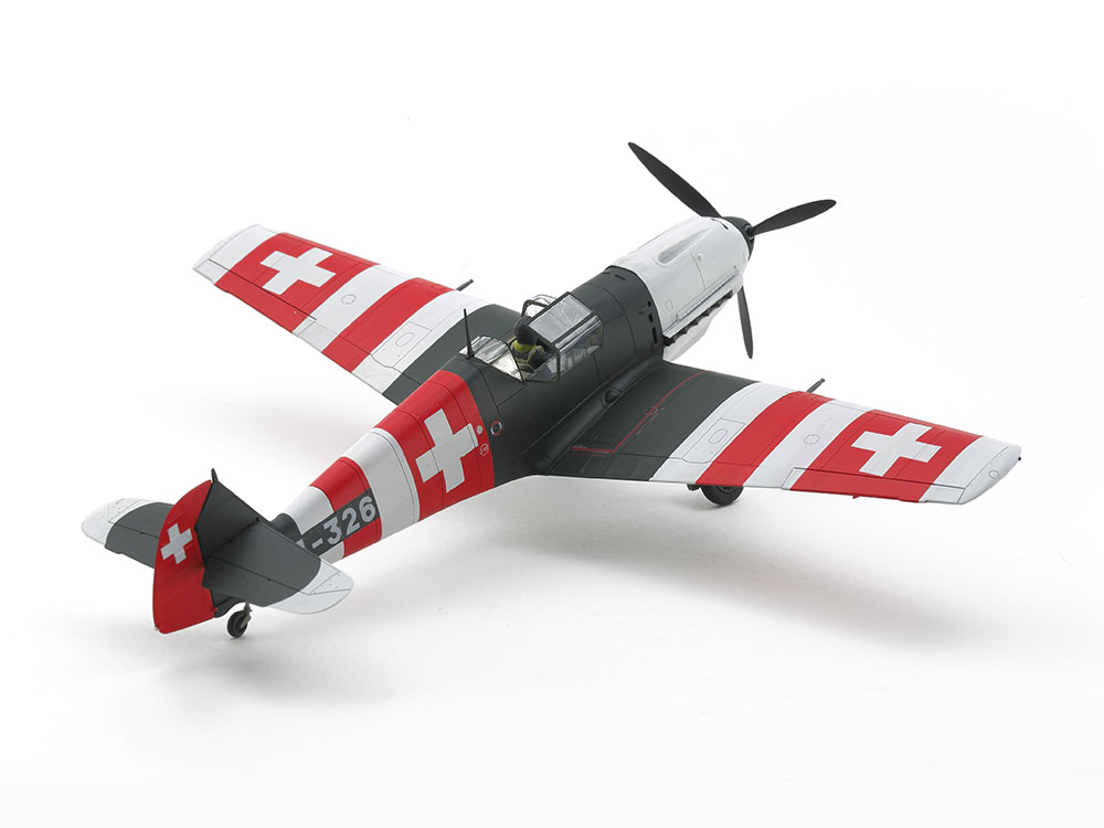 タミヤ スケール限定商品 1/48 メッサーシュミット Bf109 E-3 スイス空軍 | タミヤ