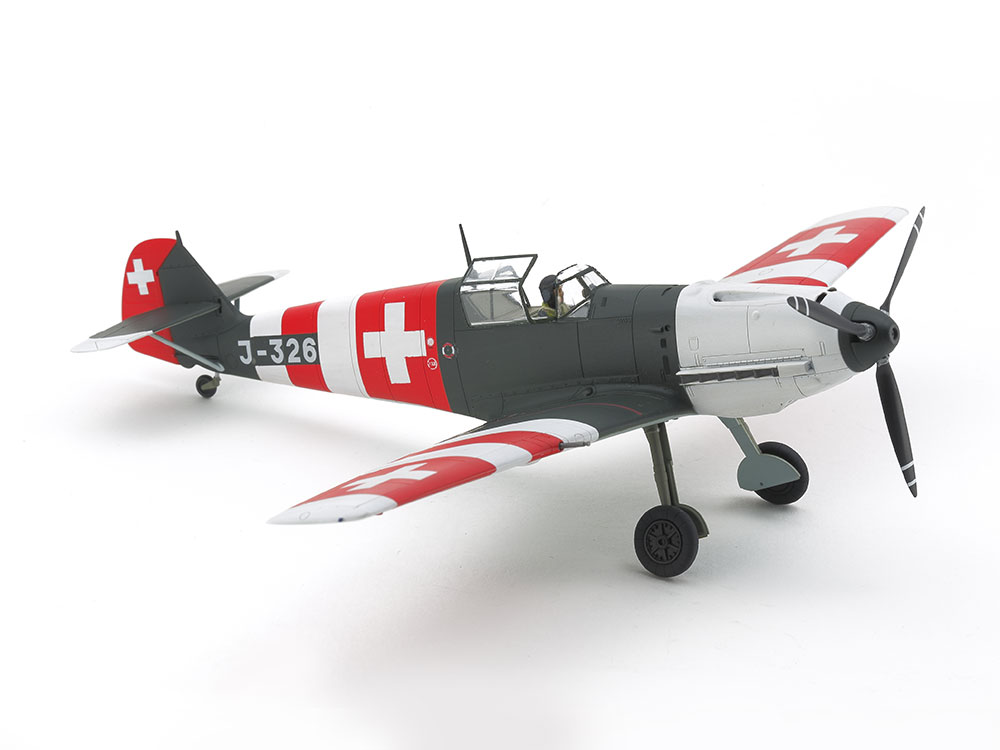 タミヤ スケール限定商品 1/48 メッサーシュミット Bf109 E-3 スイス空軍 | タミヤ