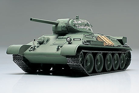 【希少】タミヤ プラモデル ソビエト軍 T34/76 1943型チェリヤビンクス