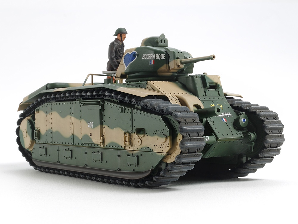 タミヤ 1/35 戦車シリーズ（シングル） フランス戦車 B1 bis（シングル