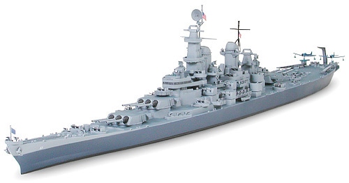 タミヤ 1/700 ウォーターラインシリーズ アメリカ海軍 戦艦アイオワ 