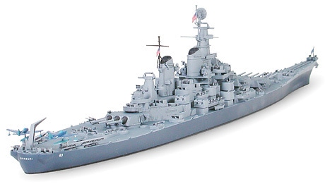 タミヤ 1/700 ウォーターラインシリーズ アメリカ海軍 戦艦ミズーリ