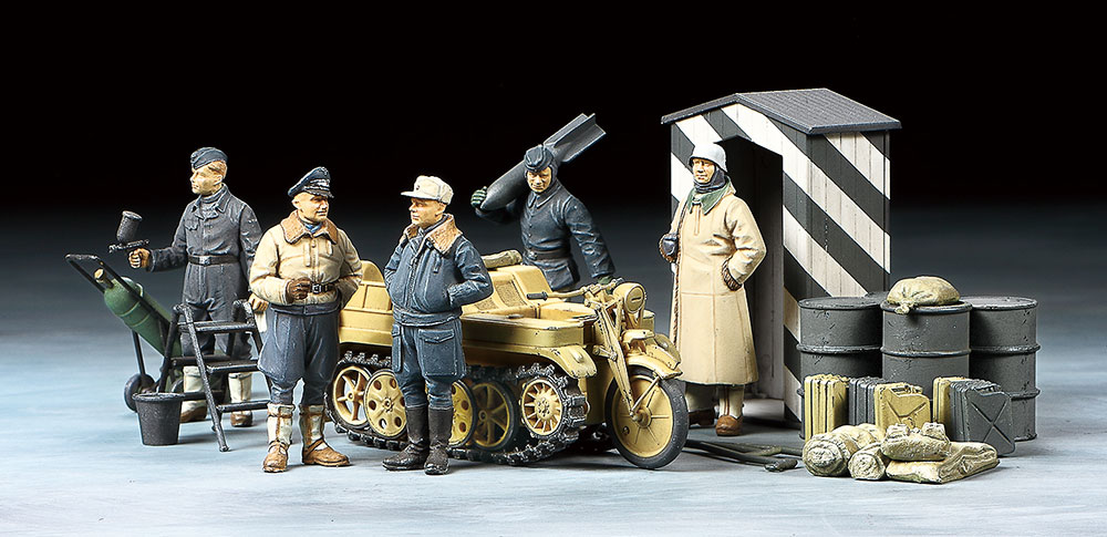 1/6 フィギュア　ドイツ軍冬期装備　5体セット装備品は写真を確認ください